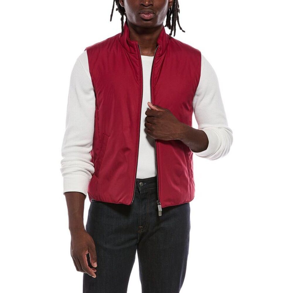 Canali Mens  Solid Vest